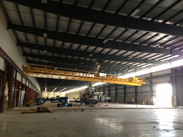 Industrial Crane System Installation